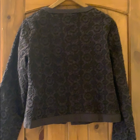 Chico’s chocolate color blazer, size 1 - Picture 4 of 6